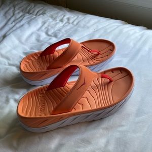 Hoka One One flip flops